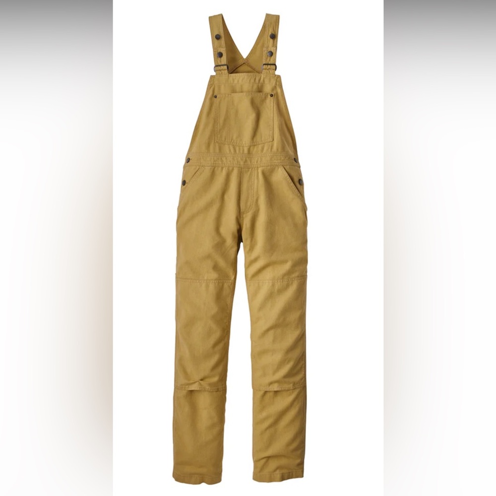 Patagonia All Seasons Hemp Canvas Bib Overalls, small